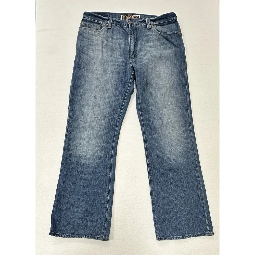 Vintage Levi’s 527 Low Bootcut Jeans Mens Size 36x32 Y2K Flap Pockets Western